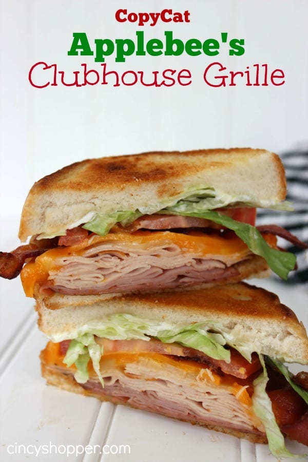 Copycat Applebee's Clubhouse Grille Sandwich Recipe