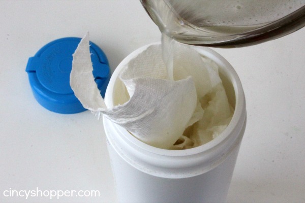 DIY Cleaning Wipes Recipe - CincyShopper