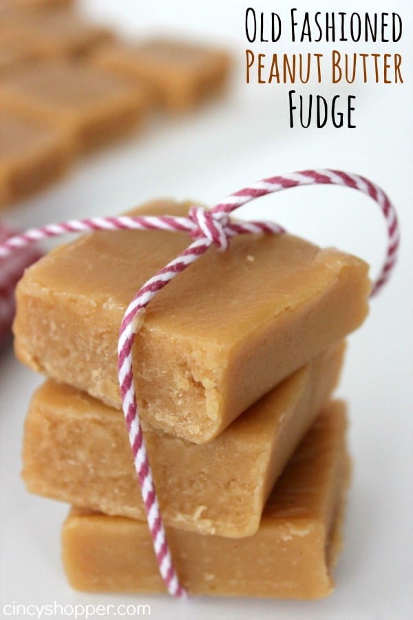 annies home: Old Fashioned Peanut Butter Fudge