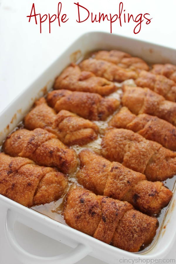 What are some good apple crescent roll recipes?
