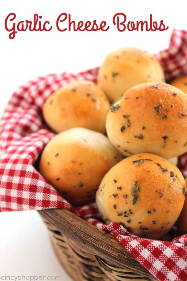 Mozzarella Stuffed Garlic Bombs - Easy Garlic Cheese Bombs Recipe ...