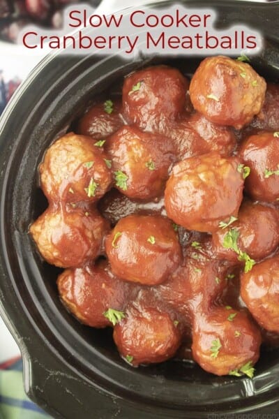 Slow Cooker Cranberry Meatballs Cincyshopper