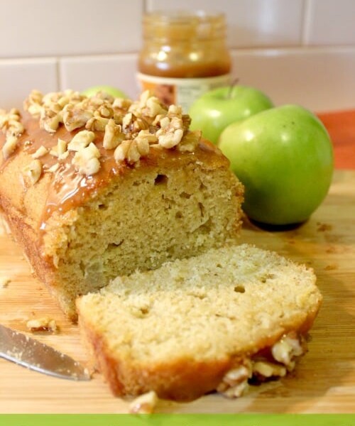 Caramel Apple Cake Loaf