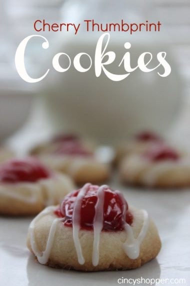 Cherry Thumbprint Cookies Recipe - CincyShopper