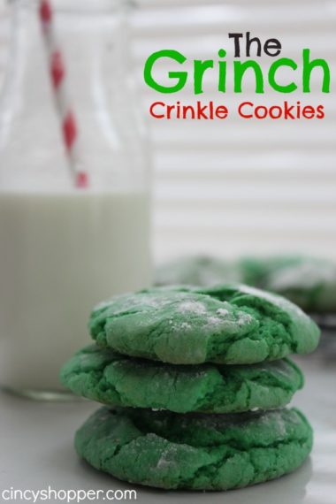 The Grinch Crinkle Cookies - CincyShopper