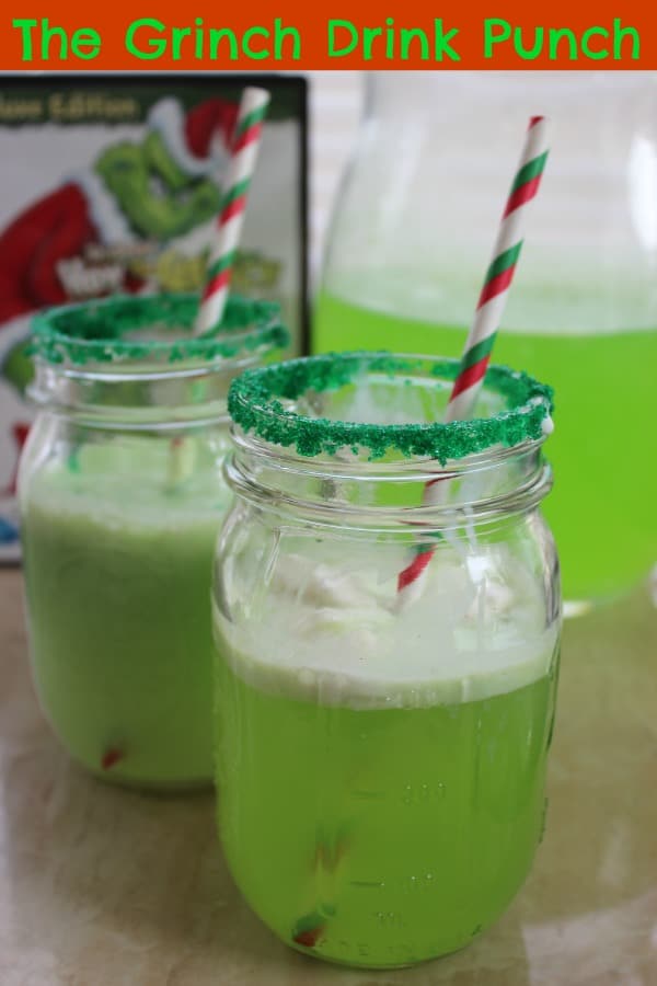 Grinch Punch - Holiday Edible Drink Glitter Recipe – Sugar Mama Shimmer