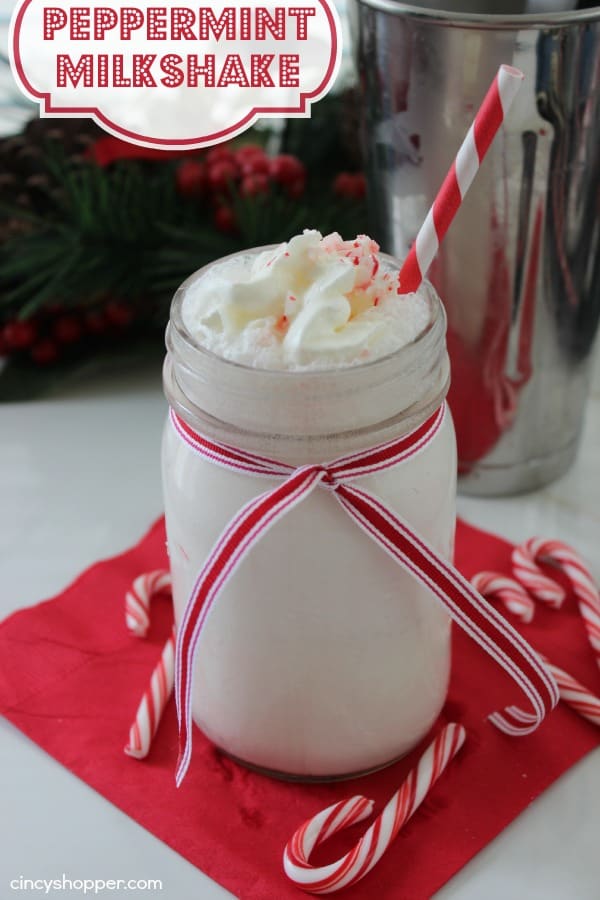 Peppermint-Milkshake