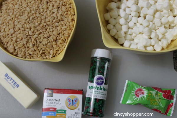 Rice-Krispie-Treat-Wreaths