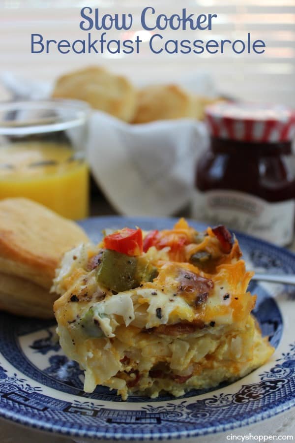 Slow Cooker Breakfast Casserole - CincyShopper