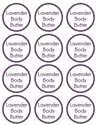 lavender-labels