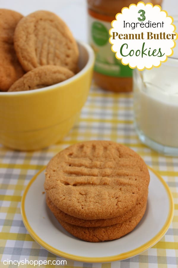 3-ingredient-Peanut-Butter-Cookies