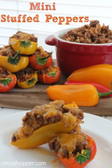 Mini Stuffed Peppers Recipe - CincyShopper