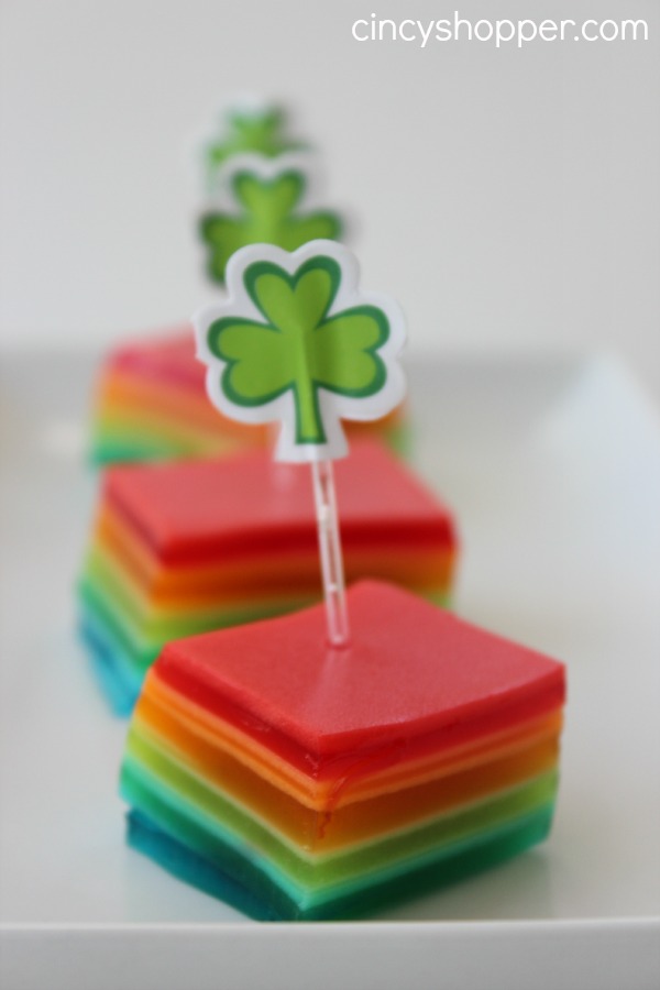 St-Patrick's-Day-Rainbow-Jell-O