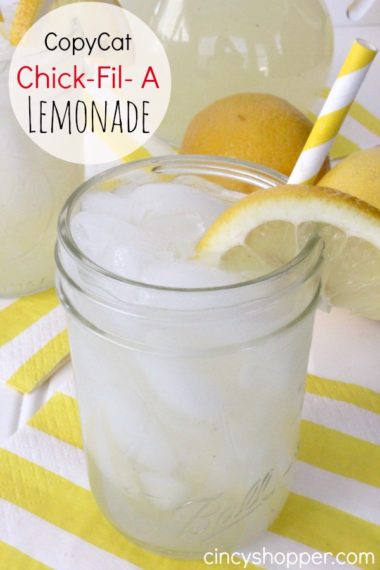 CopyCat Chick-Fil-A Lemonade Recipe - CincyShopper