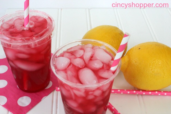 Copycat Starbucks Passion Tea Lemonade Recipe- The perfect cold drink for spring and summer. Make yours at home and save $$'s.
