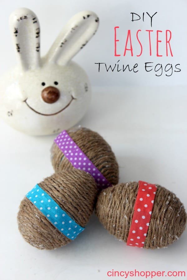 DIY Easter Twine Eggs