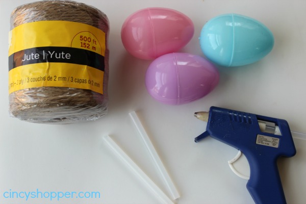 DIY Twine Easter Eggs