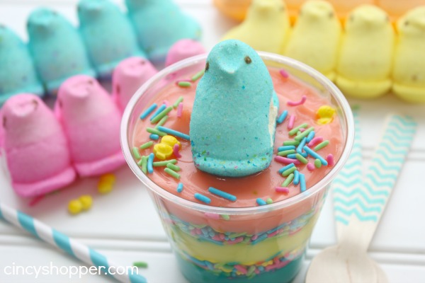 Easter PEEPS Pudding