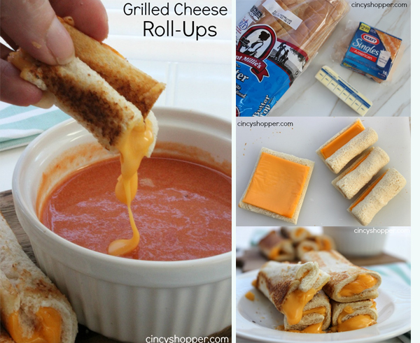 Grilled Cheese Roll Ups FB