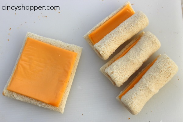 Grilled Cheese Roll-Ups- Perfect with some tomato or chicken noodle soup for lunch or dinner. A kiddo and adult favorite!