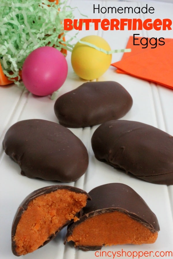 Homemade Butterfinger Egg Recipe