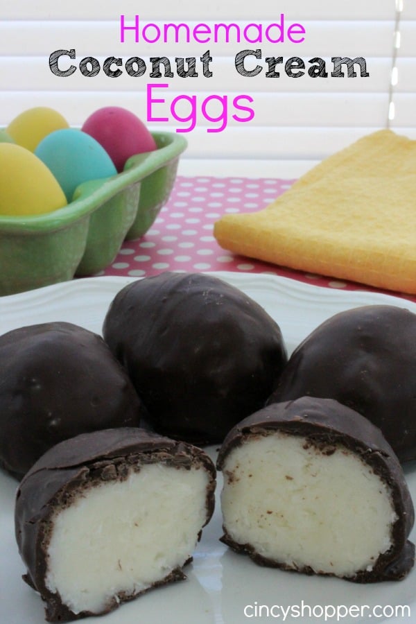 Homemade Coconut Cream Eggs