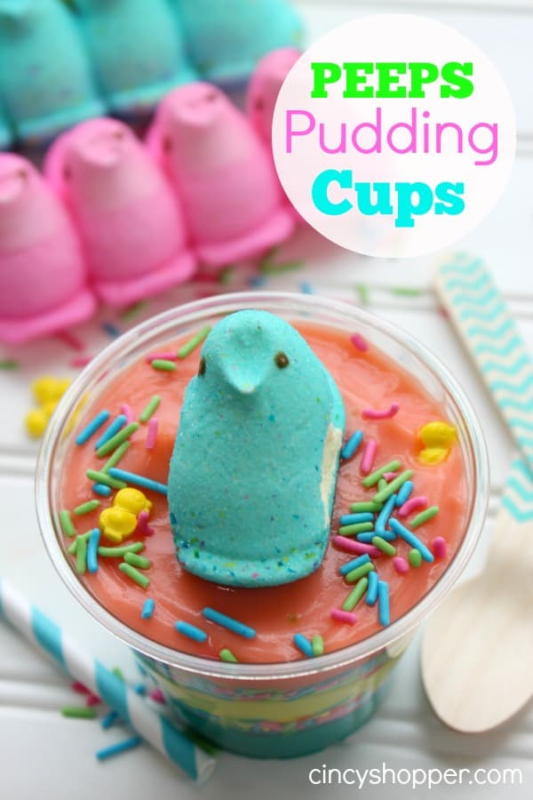 PEEPS Pudding Cups