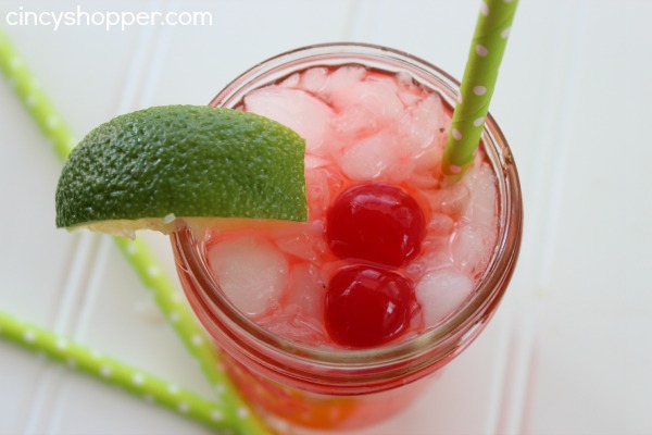 CopyCat Sonic Cherry Limeade- Super Simple! A Super refreshing drink for spring and summer. Save $$'s and make your favorites at home.
