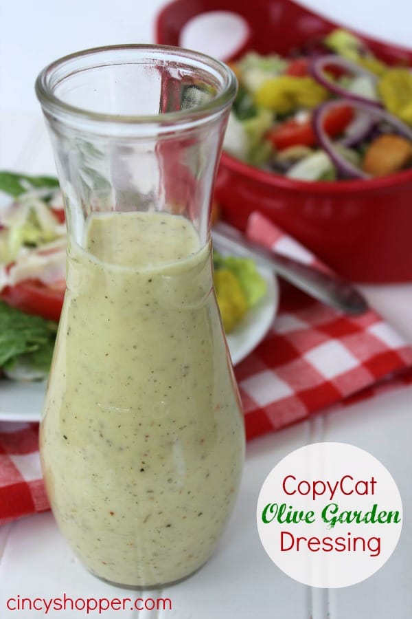 CopyCat Olive Garden Dressing