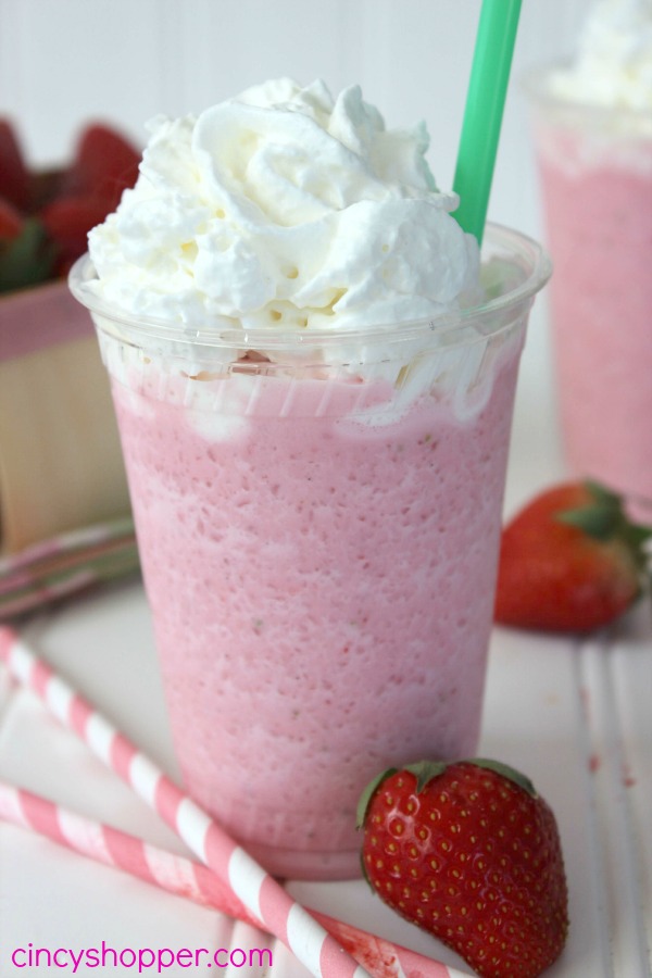 CopyCat Starbucks Strawberries & Creme Frappuccino Recipe 2