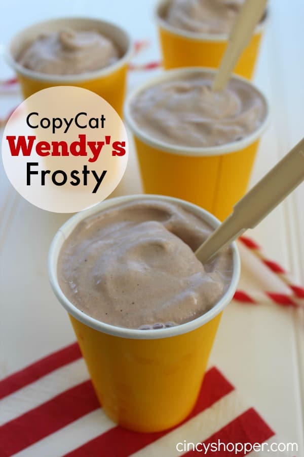 CopyCat Wendy's Frosty - Super simple to make right at home.
