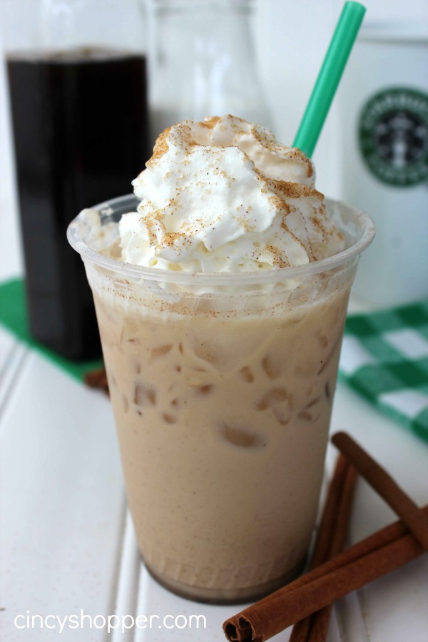 CopyCat Starbucks Iced Cinnamon Dolce Latte