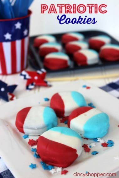 Patriotic Dipped Oreo Cookies - CincyShopper