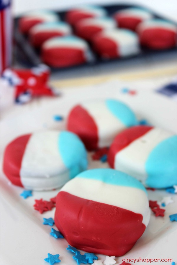 Patriotic Oreo Cookies