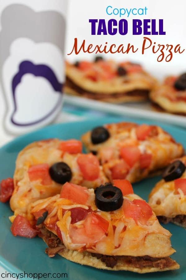 Copycat Taco Bell Mexican Pizza Recipe