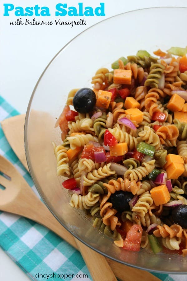 Pasta Salad with Vinaigrette Lunchbox