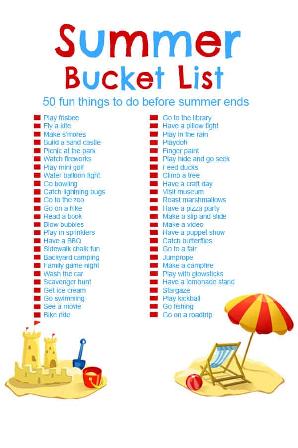 SummerBucketListforKids 