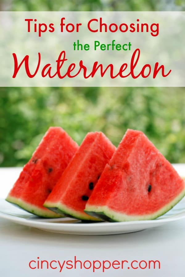 How To Choose The Perfect Watermelon - CincyShopper