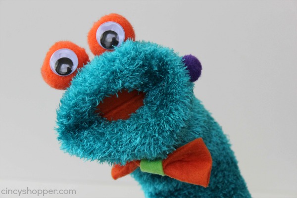 DIY Monster Sock Puppet 10