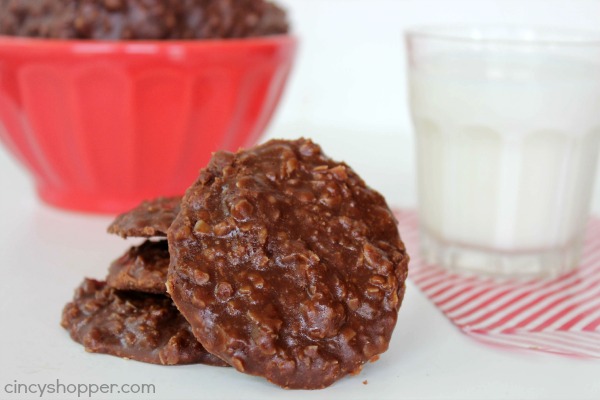 No Bake Chocolate Peanut Butter Cookies - Simple to make with no baking needed.
