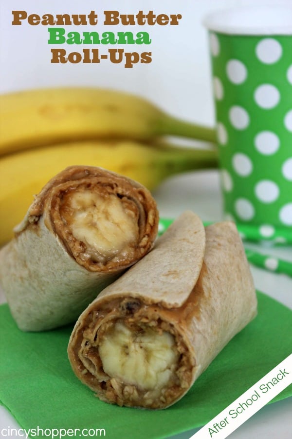 Peanut Butter Banana Roll-Ups Recipe
