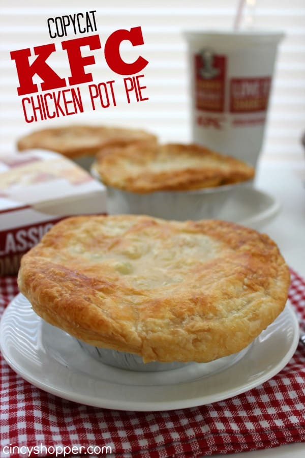Copycat KFC Chicken Pot Pie Recipe