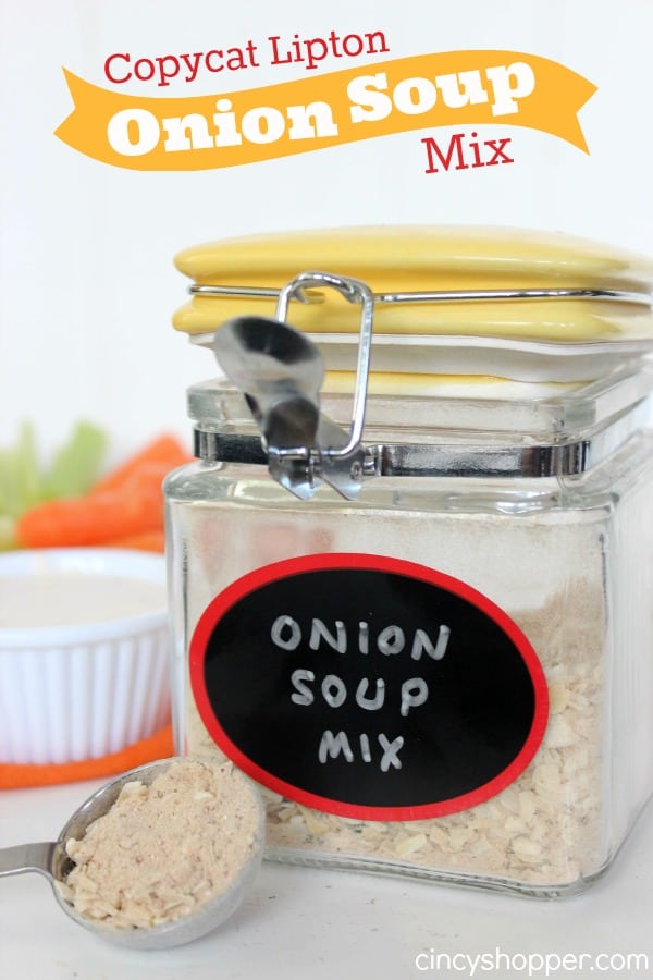 Copycat Lipton Dried Onion Soup Mix - Without Bouillon