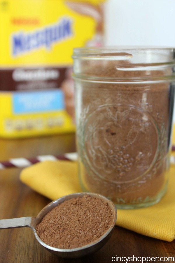 Copycat Nesquik Recipe. Make your own Nesquik Chocolate Milk at home with ingredients from your kitchen cabinet.