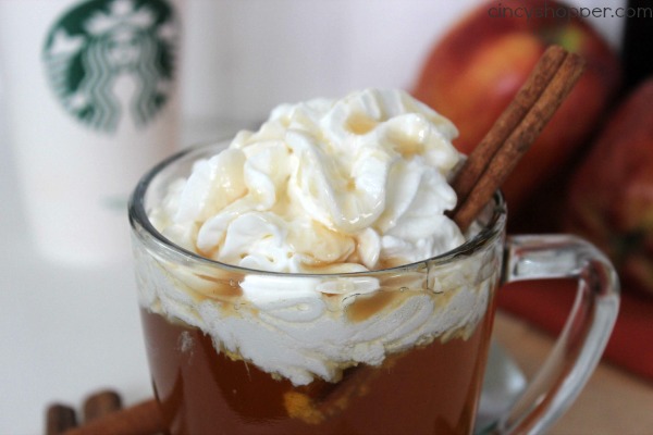 CopyCat Starbucks Caramel Apple Spice Recipe. Includes Syrup Recipe. Perfect to enjoy this fall and holiday season. Saves me $$'s and satisfies my Starbucks addiction 