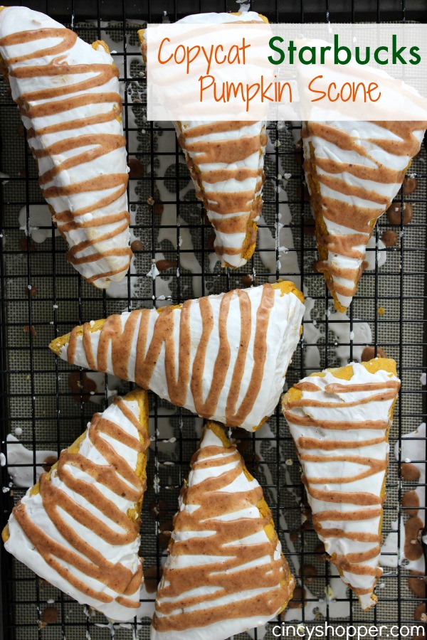 Copycat Starbucks Pumpkin Scone Recipe - Make your favorite fall scone right at home.