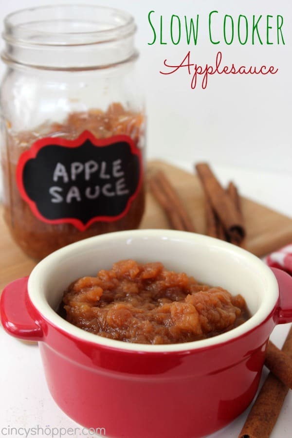 Slow Cooker Applesauce Recipe