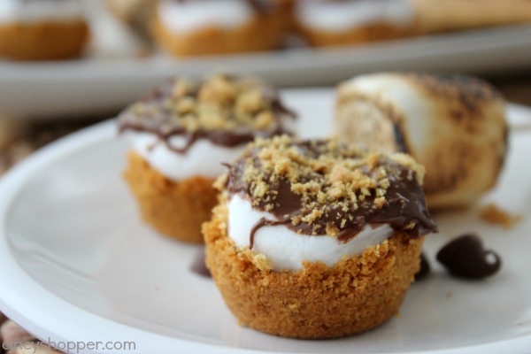 S’mores Cups Recipe. Perfect indoor S'More idea for this fall and winter. Super Simple and Super Tasty!