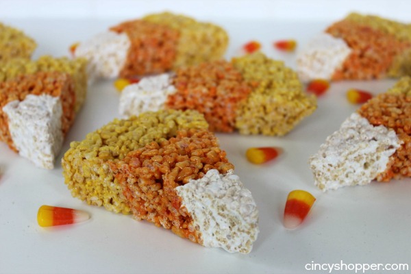 Candy Corn Rice Krispies Recipe 4