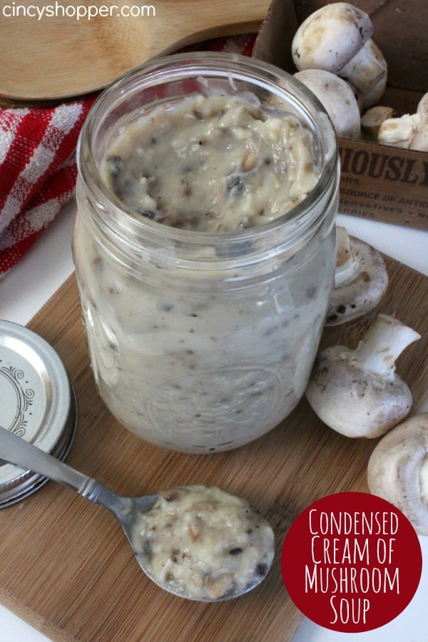 Condensed Cream of Mushroom Soup Recipe